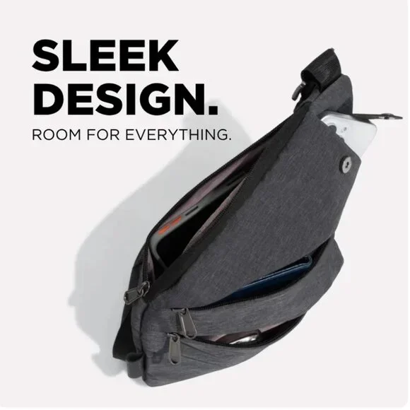 Simplify Living brown anti-theft bag, NEW - Picture 2 of 6